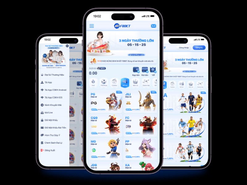Điện thoại hiển thị ứng dụng LC88 và mã QR tải xuống