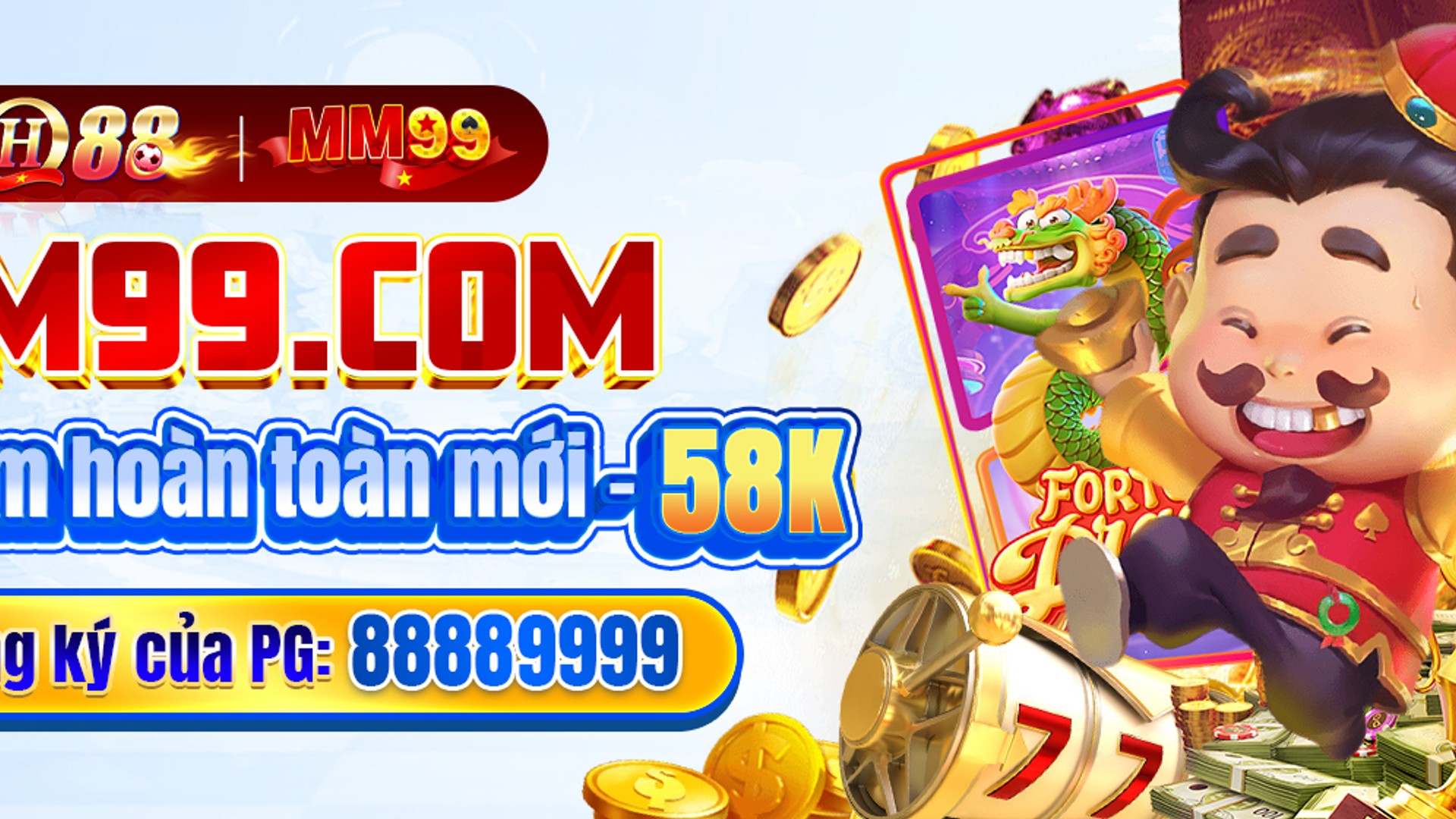 Máy đánh bạc LC88 với biểu tượng chiến thắng và tiền vàng