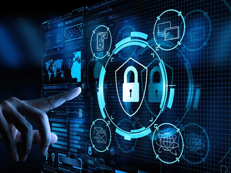 Hình ảnh minh họa khái niệm cookie và bảo mật dữ liệu số