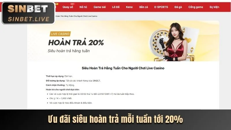 Thưởng nạp tiền hàng ngày LC88